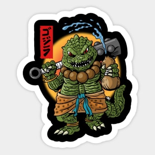 oni kaiju Sticker